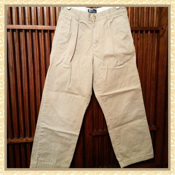 Polo Boy's Khaki Pants - Picture 1 of 2